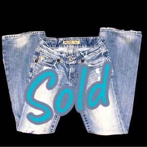 Y2K Big Star Casey K, Low Rise Bootcut Flare, Light wash Size 23